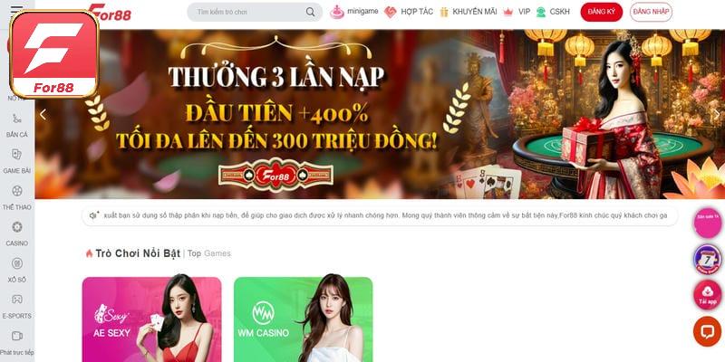 Tin tức giới thiệu tổng quan nhất về nền tảng For88 trên thị trường