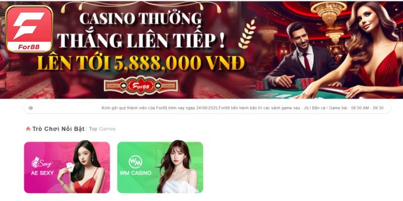Giới thiệu For88 về tầm nhìn